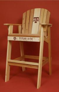 Click to enlarge image Texas A & M University Logo Adirondack Director Chair - 